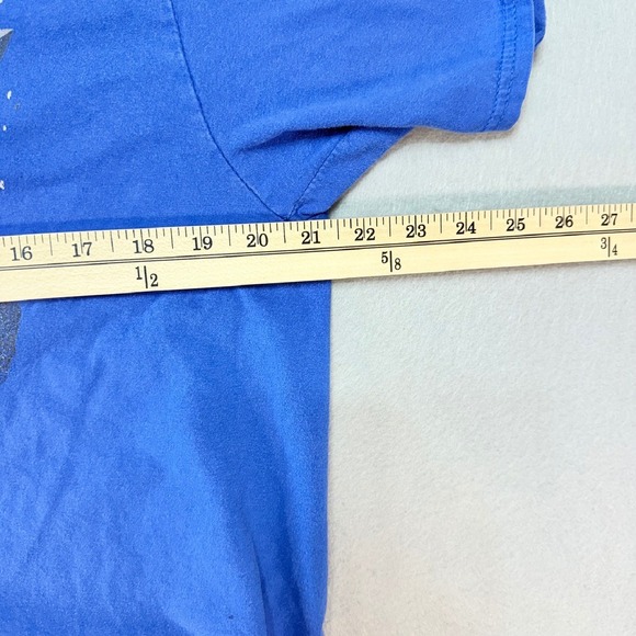 Port & Company Monster Grave Digger Truck Graphic Print T-Shirt Blue Large - Picture 5 of 8